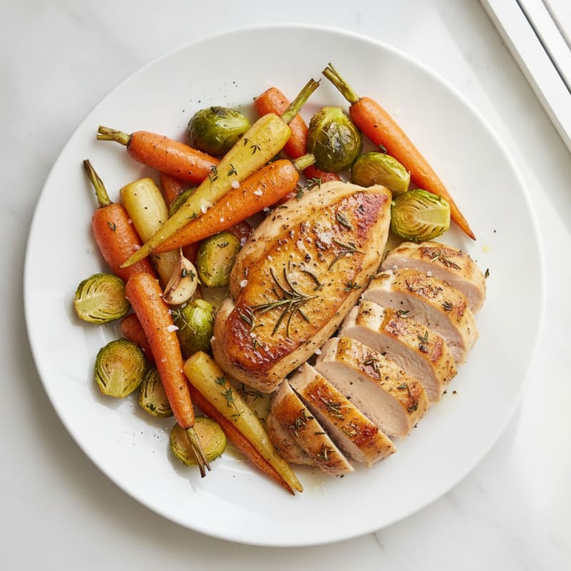Herb-Roasted Chicken with Root Vegetables