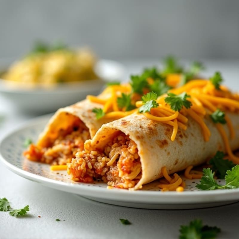 Salsa Verde Shredded Chicken Enchiladas