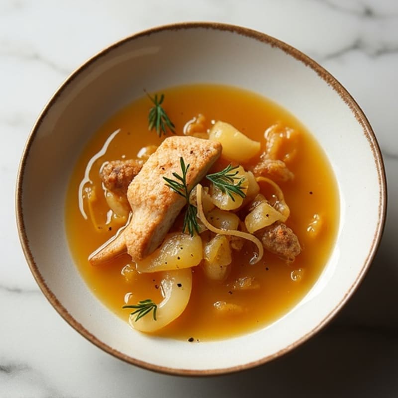 Slow-Cooked Caramelized Onion Soup