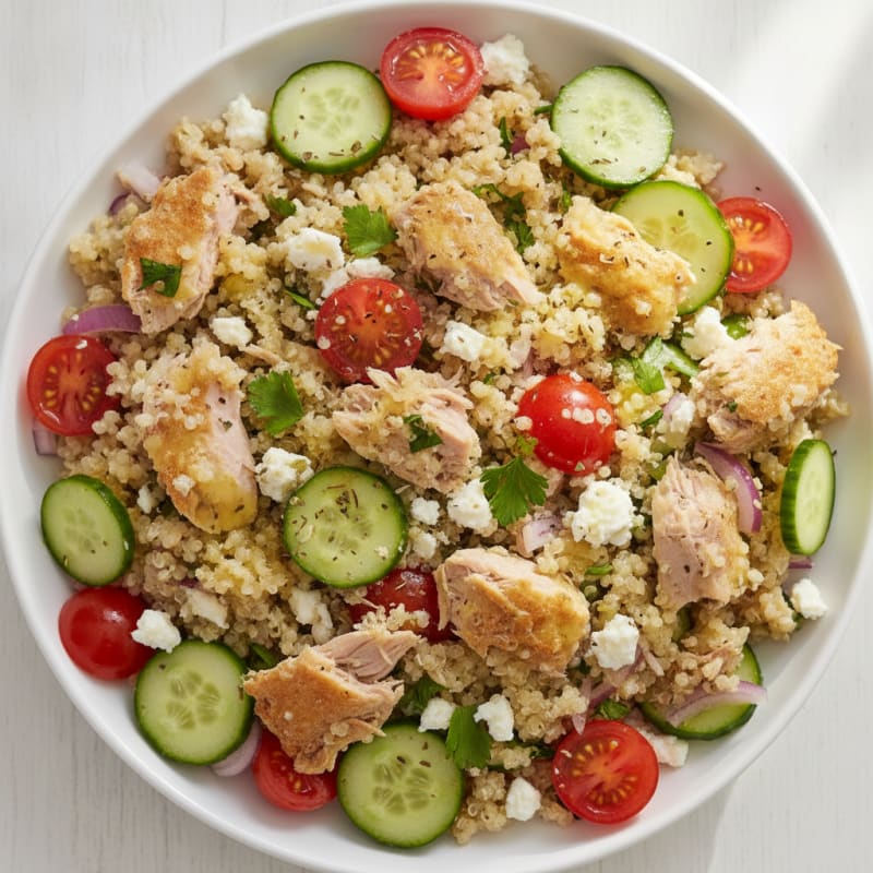 Mediterranean Tuna & Quinoa Bowl