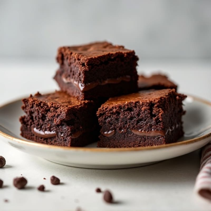 Fudgy Protein-Packed Chocolate Brownies