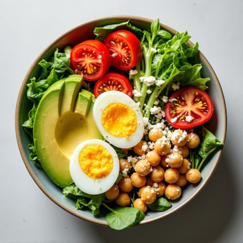 Crisp Avocado Salad Bowl