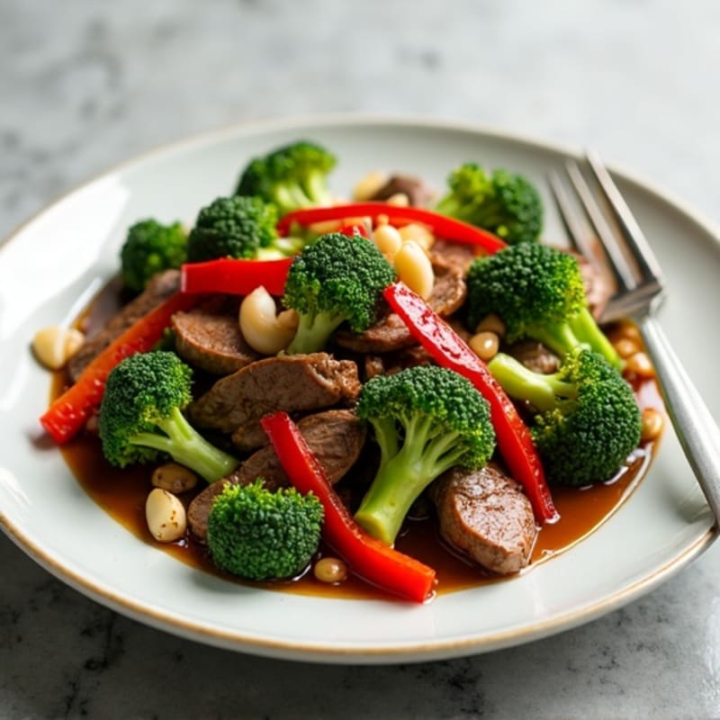Ginger-Garlic Beef and Broccoli Stir-Fry