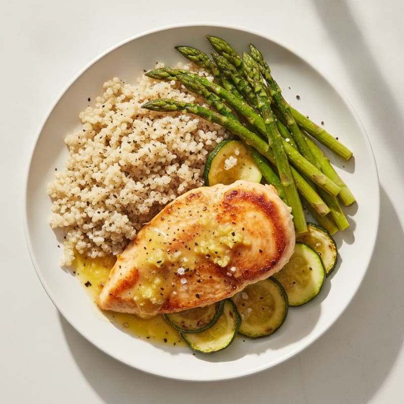 Pan-Seared Chicken with Lemon-Herb Sauce