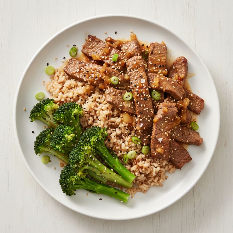 Tender Sesame-Ginger Beef Bulgogi