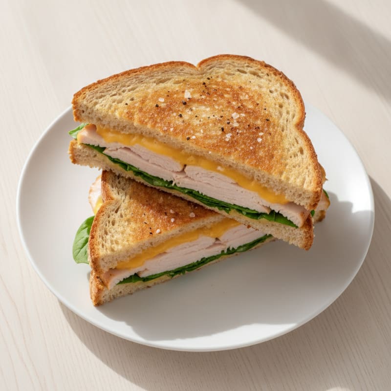 Triple-Decker Grilled Cheese