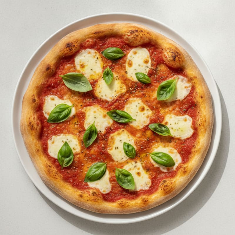 Classic Margherita Pizza with Fresh Basil