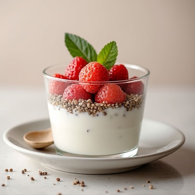 Greek Yogurt with Chia Seeds and Hemp Hearts