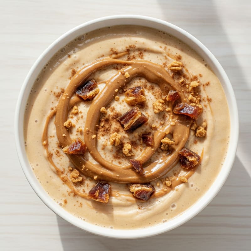 Peanut Butter Cinnamon Yogurt Shake