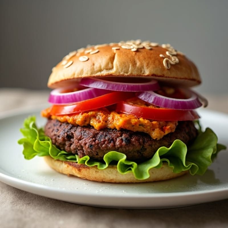 Smoky Black Bean Burgers