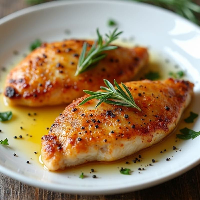 Crispy Herb-Roasted Chicken Breasts