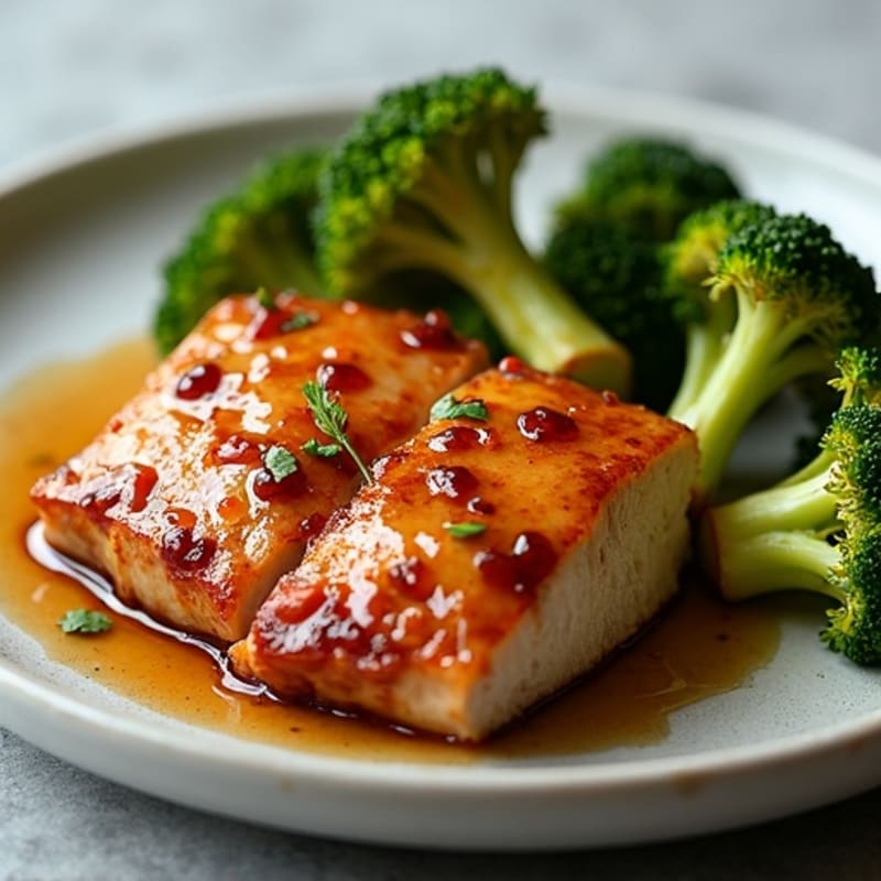 Tender Honey Garlic Roasted Pork