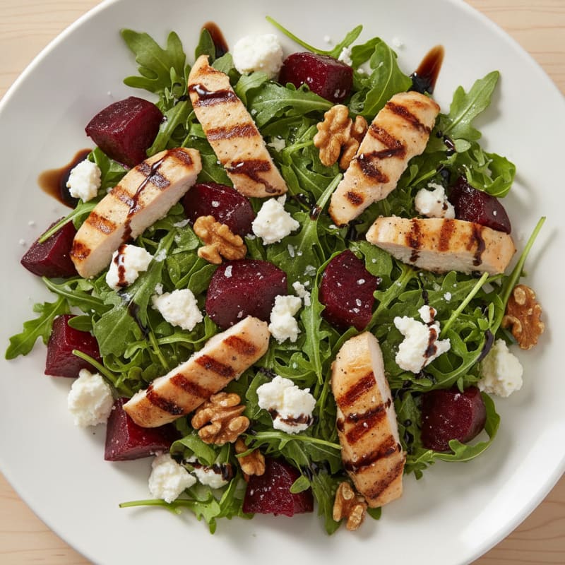 Roasted Beetroot and Feta Salad