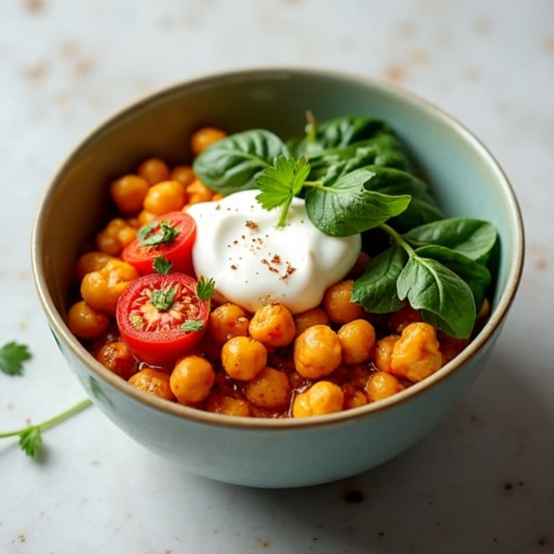 Hearty Spiced Chickpea Masala