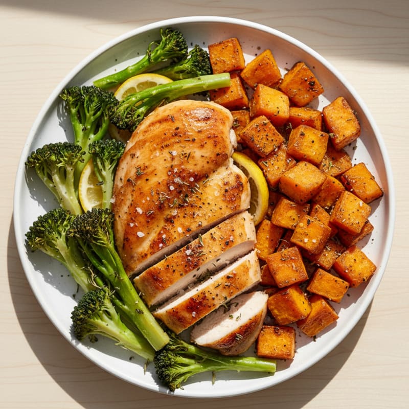 Garlic Herb Roasted Chicken