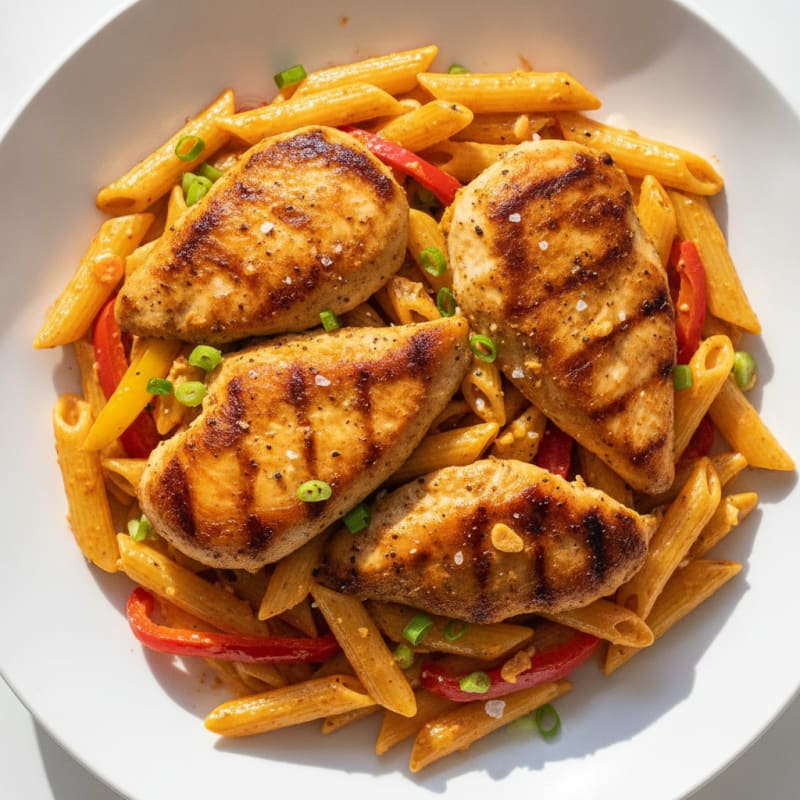Jerk Chicken Rasta Pasta