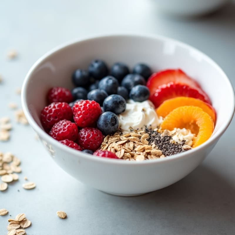 Protein-Packed Greek Yogurt Oatmeal Bowl