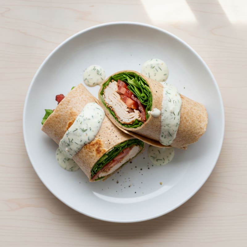 Turkey BLT Ranch Wrap