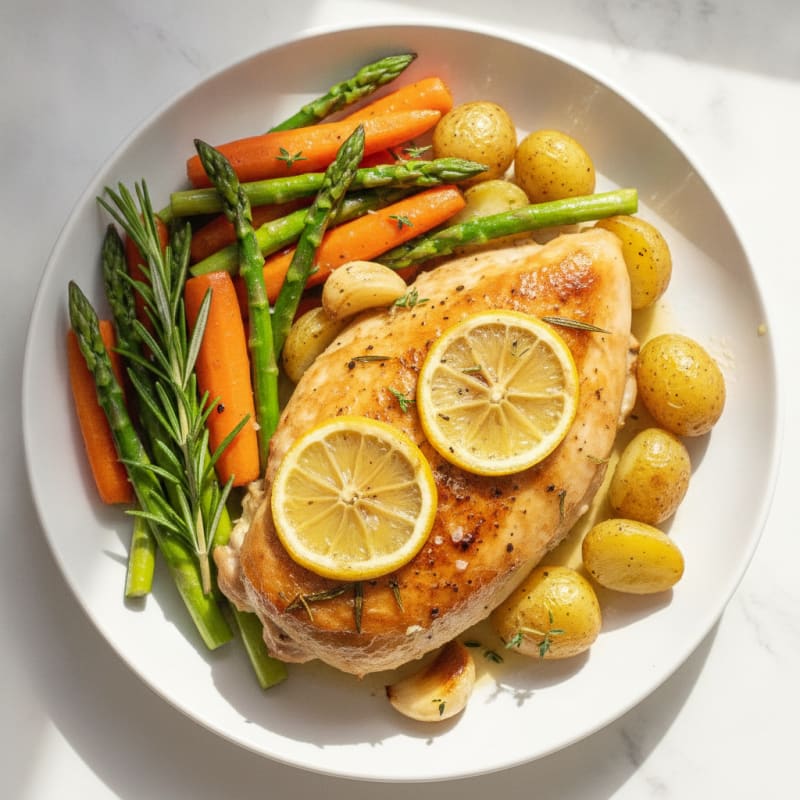 Lemon Herb Roasted Chicken