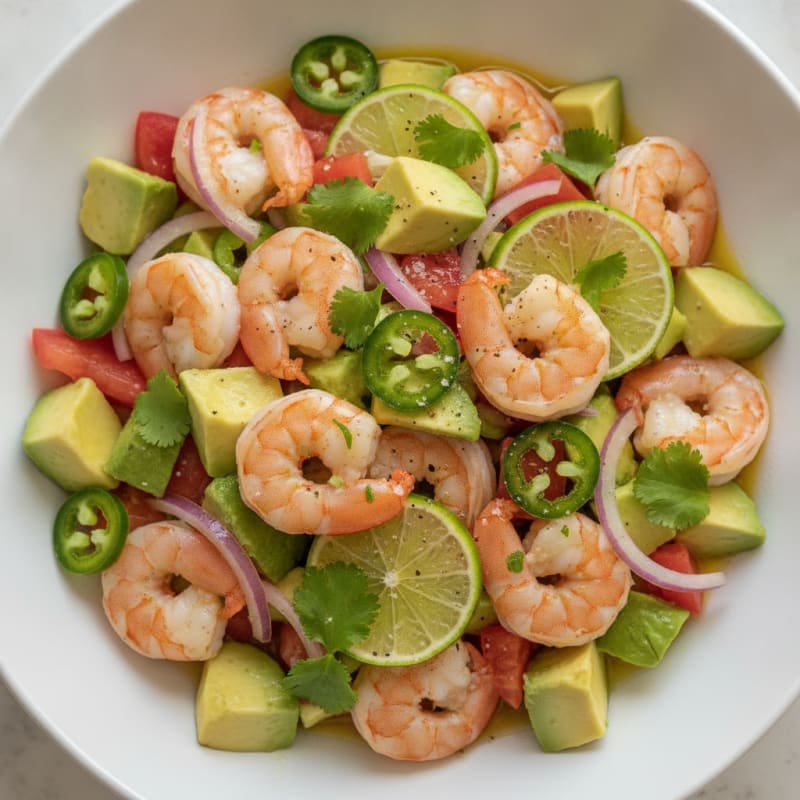 Shrimp and Avocado Ceviche