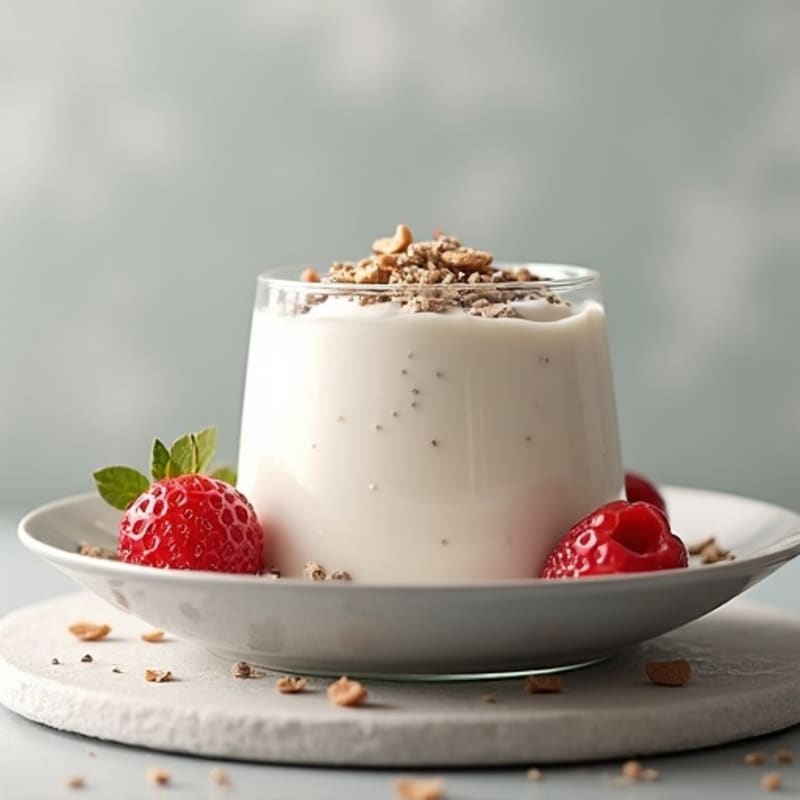 Creamy Protein Yogurt with Chia Seeds