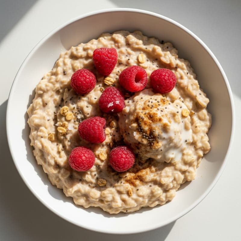 Creamy Vanilla Bean Overnight Oats