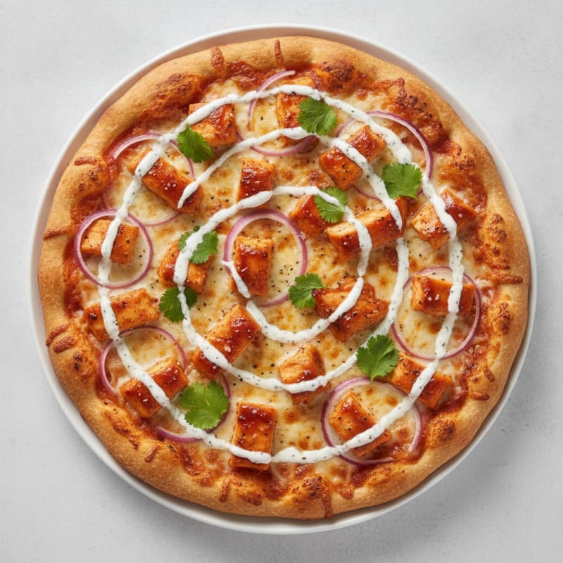 BBQ Ranch Chicken Pizza