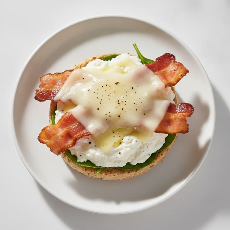 Turkey Bacon Egg English Muffin