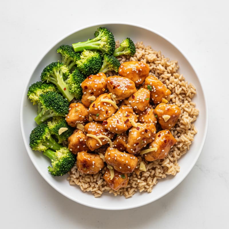 Sweet and Savory General Tso's Chicken