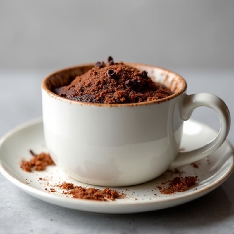 Protein-Rich Double Chocolate Mug Cake