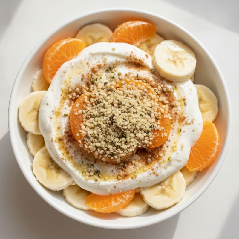 Banana Citrus Yogurt Parfait