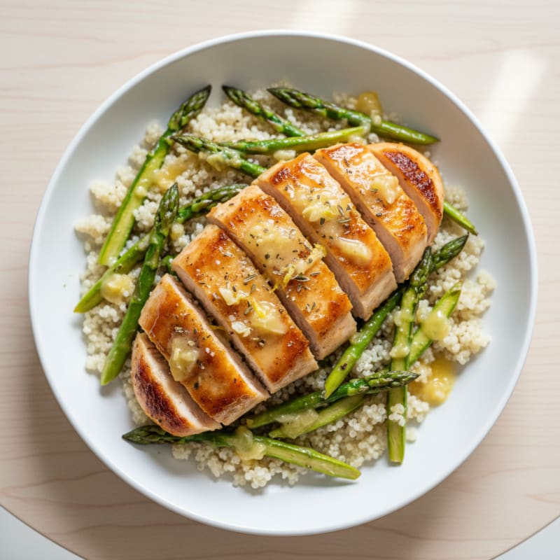 Golden Pan-Seared Chicken with Zesty Lemon