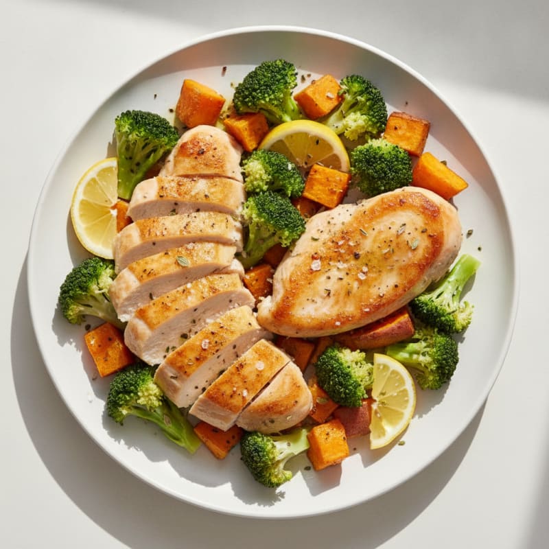 Sheet Pan Lemon Herb Chicken