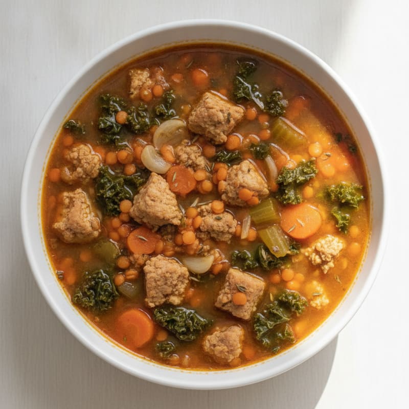 Hearty Vegetable and Lentil Soup