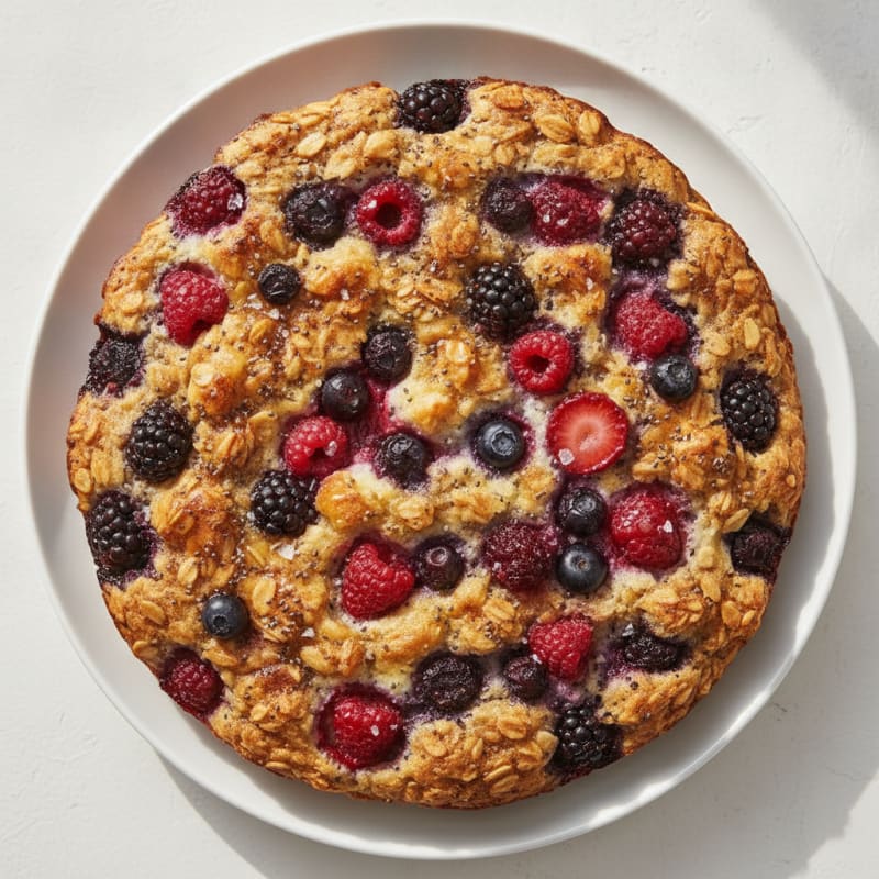 Baked Berry Oatmeal