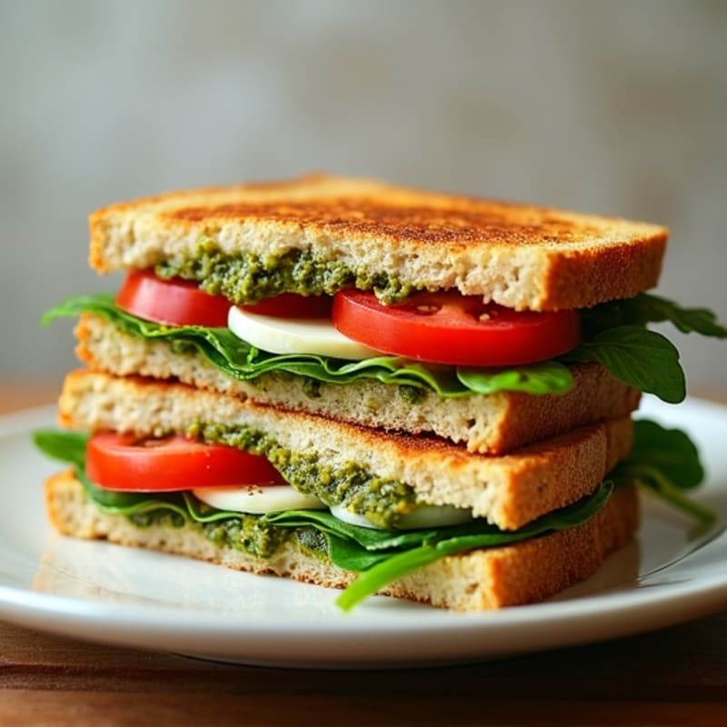 Herb-Roasted Turkey Pesto Panini