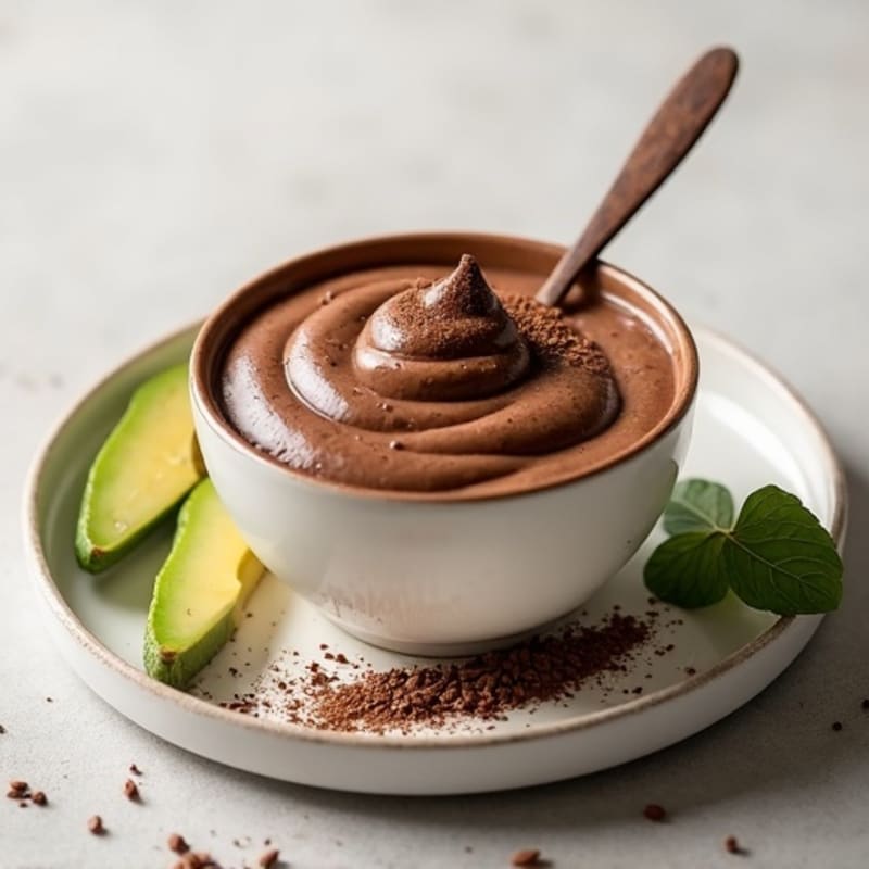 Silky Chocolate Protein Pudding with Greek Yogurt
