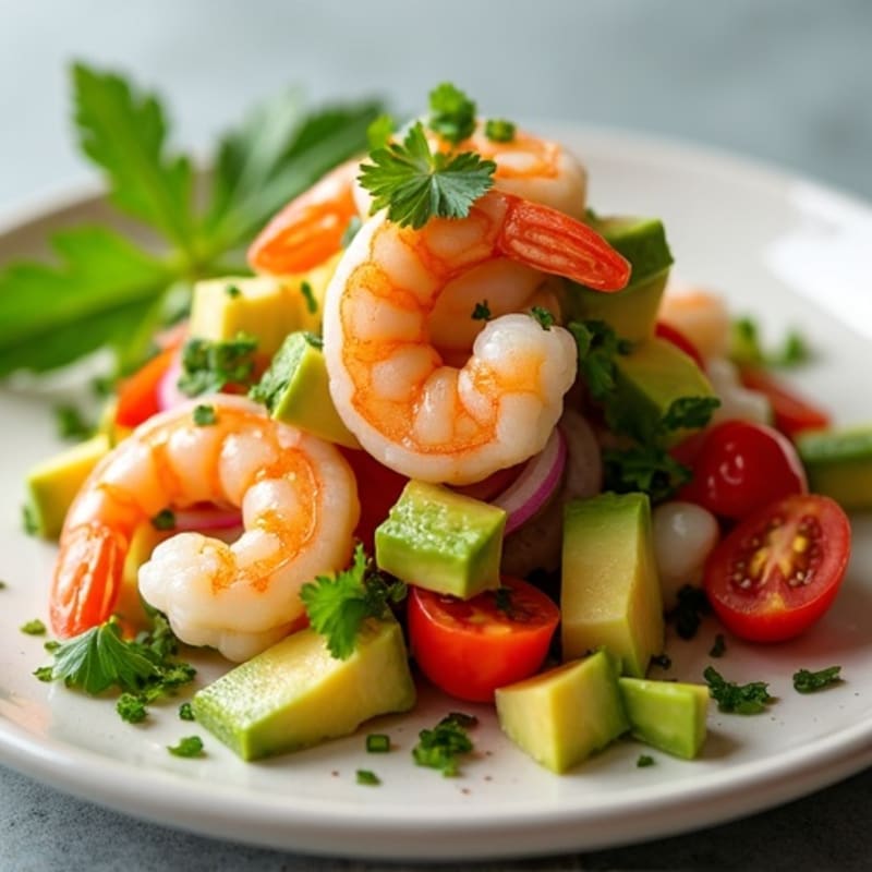Fresh Shrimp and Avocado Ceviche
