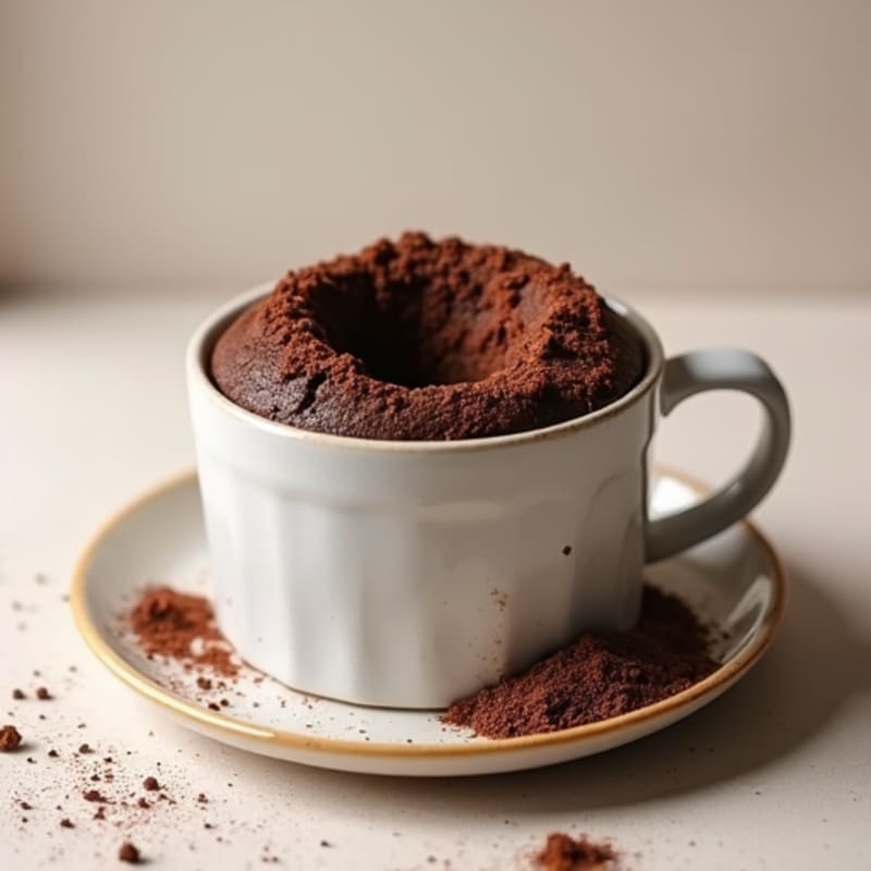 Five-Minute Fudgy Protein Mug Cake