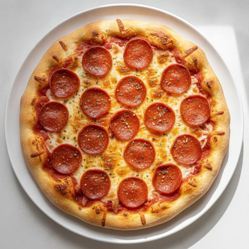 Stuffed Crust Pepperoni Pizza