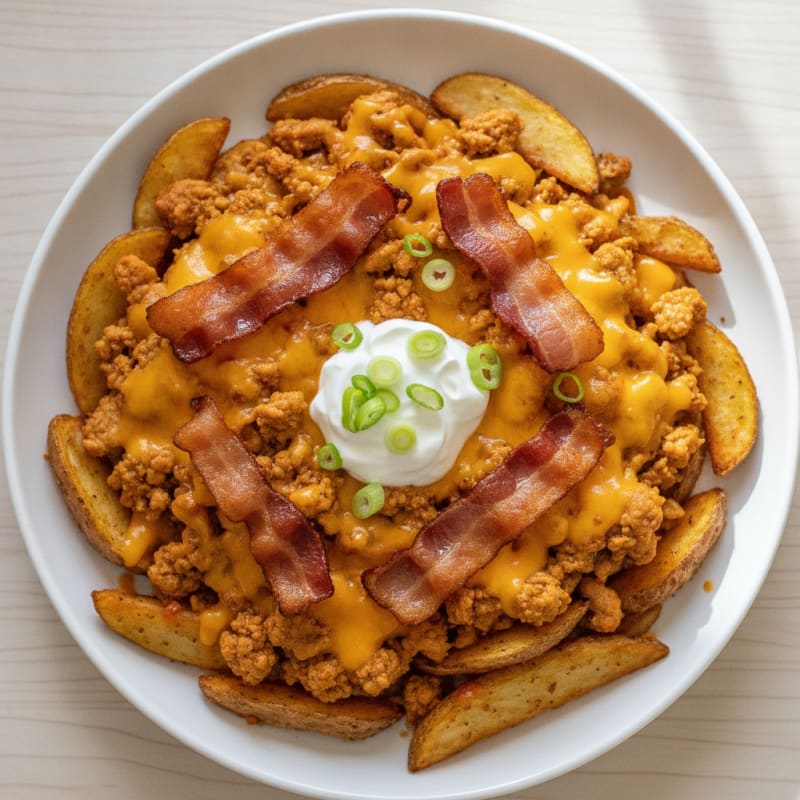 Loaded Bacon Cheddar Fries
