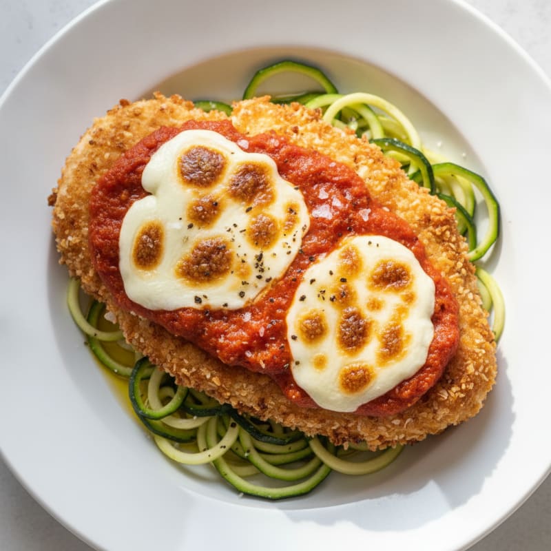 Pan-Fried Chicken Parmesan with Marinara