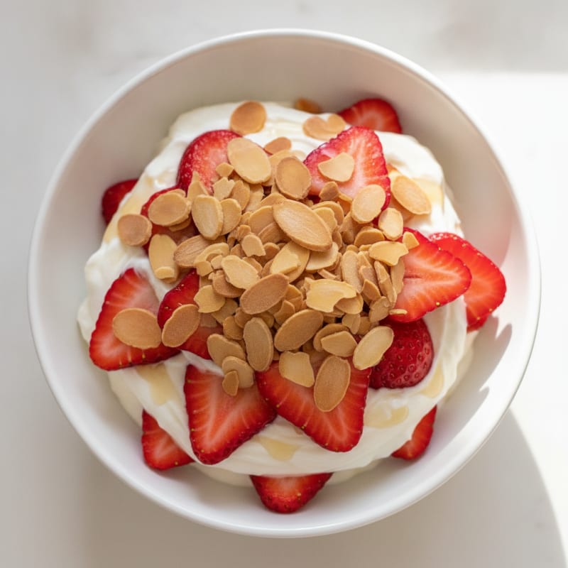 Greek Yogurt Protein Parfait with Berries