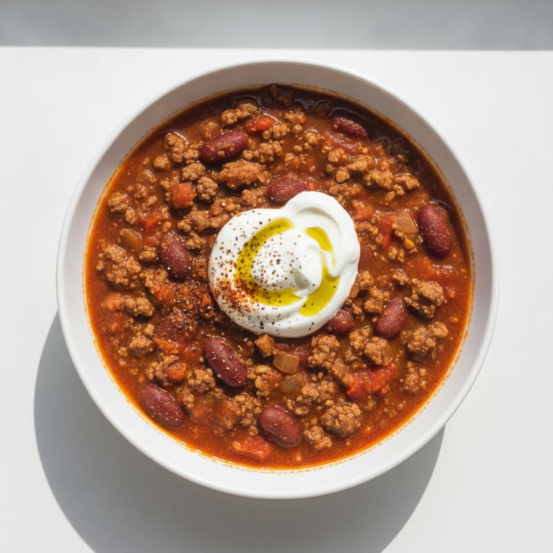 Hearty Beef and Bean Chili