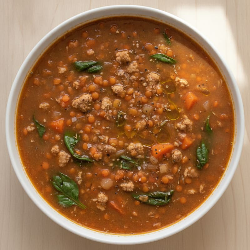 Hearty Vegetable and Lentil Soup
