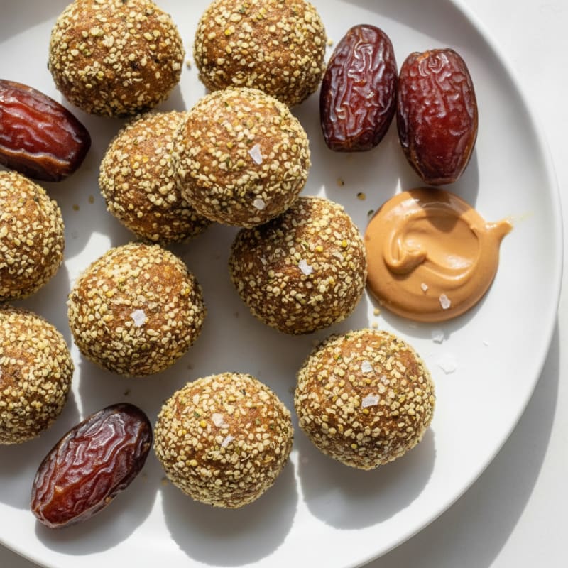 No-Bake Vegan Date Energy Bites