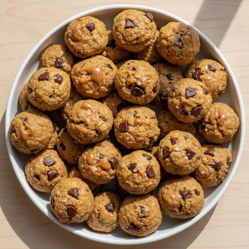 No-Bake Chocolate Chip Cookie Dough Bites