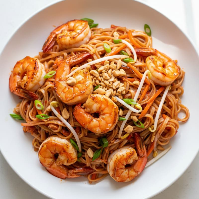 Zesty Chili-Lime Shrimp Pad Thai