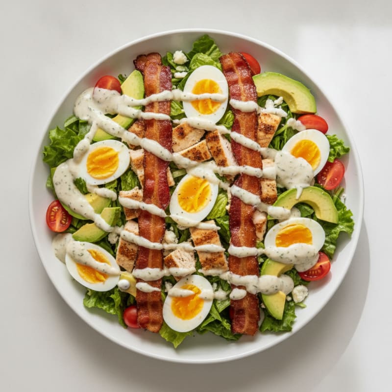 Classic Cobb Salad with Buttermilk Ranch