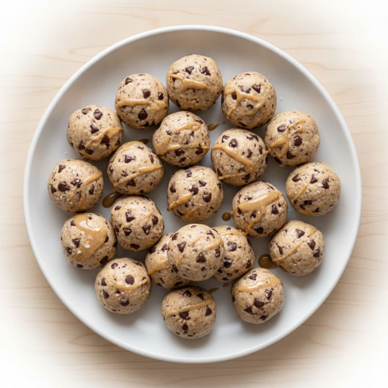 No-Bake Chocolate Chip Protein Bites
